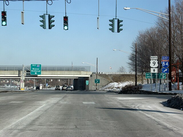 US 9 near I-84 in Fishkill