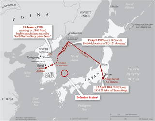 <span class="mw-page-title-main">Operation Formation Star</span> US military operation in 1968 off North Korea