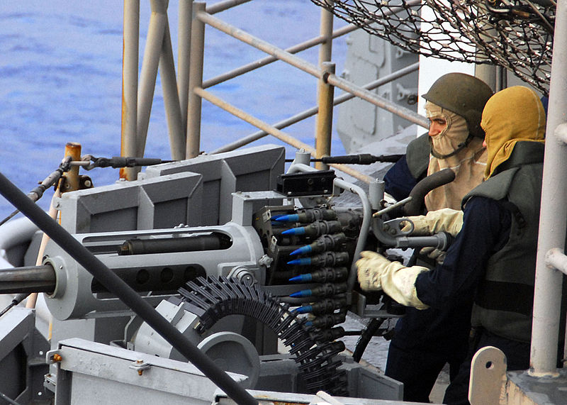 File:US Navy 090421-N-5538K-041 Sailors prepare a 25mm crew-served weapon before a live-fire exercise aboard the amphibious assault ship USS Essex (LHD 2).jpg