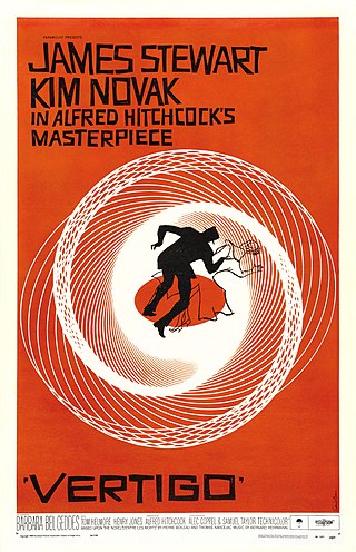 <i>Vertigo</i> (film) 1958 film by Alfred Hitchcock