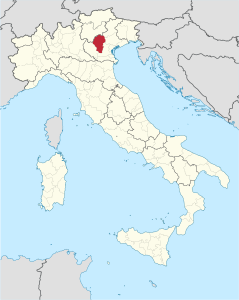Vicenzan maakunta - Sijainti
