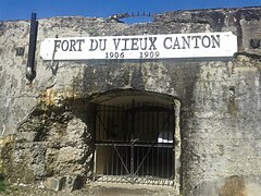 L'entrée du fort.