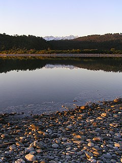 Ōkārito Lagoon Place in New Zealand