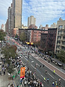 View of 2023 New York City Marathon from 81st St. and 1st Ave. in Manhattan.jpg
