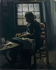 Woman Sewing