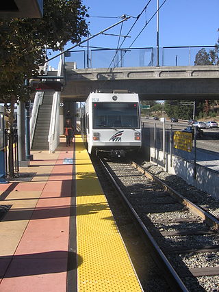 <span class="mw-page-title-main">Virginia station</span> VTA light rail station in San Jose, California