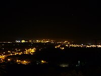 Vista nocturna de ixtapa