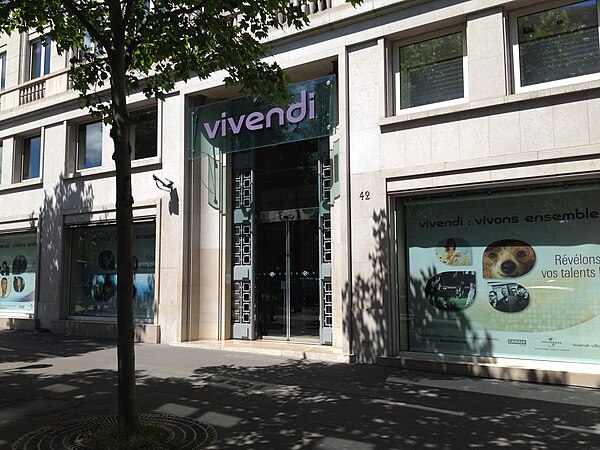 Vivendi's headquarters in Paris