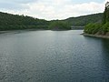 Klíčava Reservoir in near Lány supplies Kladno with water