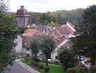 Utsikt over hustakene til Villersexel (Franche-Comté 2009 017) .JPG