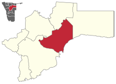 Karte Coblenz (Namibia) in Namibia