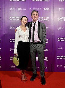 Karen Hassan & Keith Farrell at the 2023 Manchester International Film Festival Wait for Me Premiere.jpg