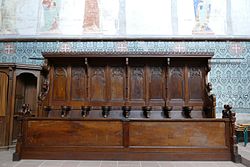 Stalles de chœur gothiques (XVe)
