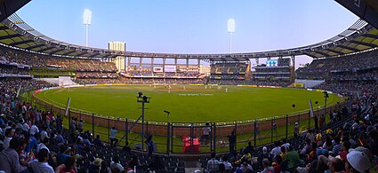 Panoramic view of the stadium after renovation.