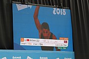 Deutsch: Gewichtheben bei den Olympischen Jugendspielen 2018; Tag 2, 10. Oktober 2018; Jungen 62 kg English: Weightlifting at the 2018 Summer Youth Olympics at 8 October 2018 – Boys' 62 kg