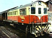 Diesel locomotive delivered to Argentina.
