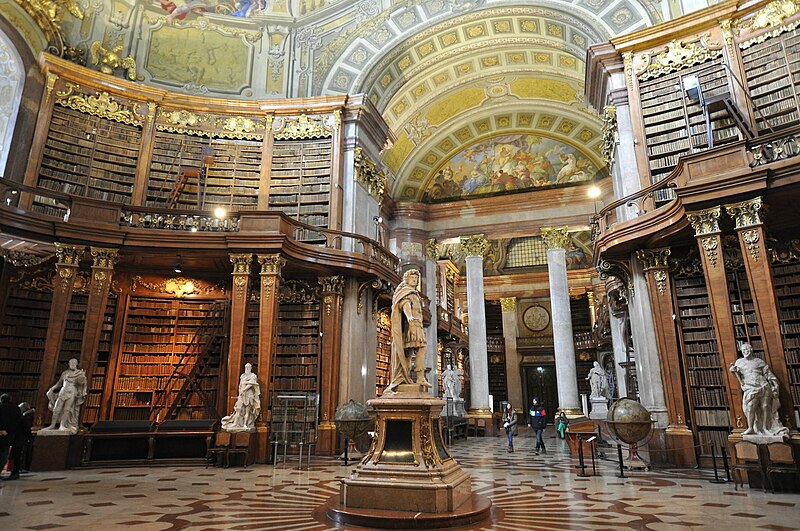 File:Wien, Österreichische Nationalbibliothek, Prunksaal (1726) (38751263875).jpg