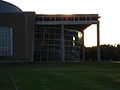 Williams Performing Arts Center glass atrium