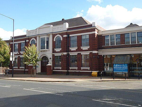 Willenhall Library (formerly Willenhall Town Hall)