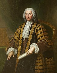 The Right Hon. Henry Bilson-Legge (1708-1764) as Chancellor of the Exchequer