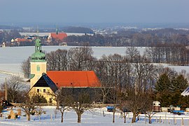 Das Dorf im Winter