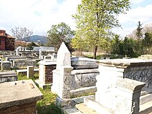 The Jewish cemetery of Xanthi after its restoration by Association PAKETHRA in 2015. Xanthi jewish cemetery.jpg