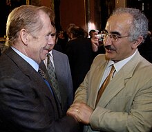 Yekta Uzunoglu with Václav Have l- 2006