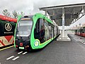 宜宾普通“竹海号”绿色涂装智轨列车，更新於2019年6月