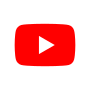 Thumbnail for File:YouTube social white squircle (2017).svg