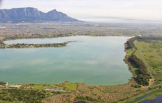 <span class="mw-page-title-main">Zeekoevlei</span> Freshwater lake on the Cape Flats in Cape Town