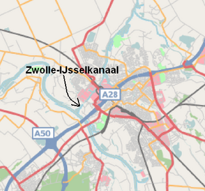 Canal de Zwolle à l'IJssel