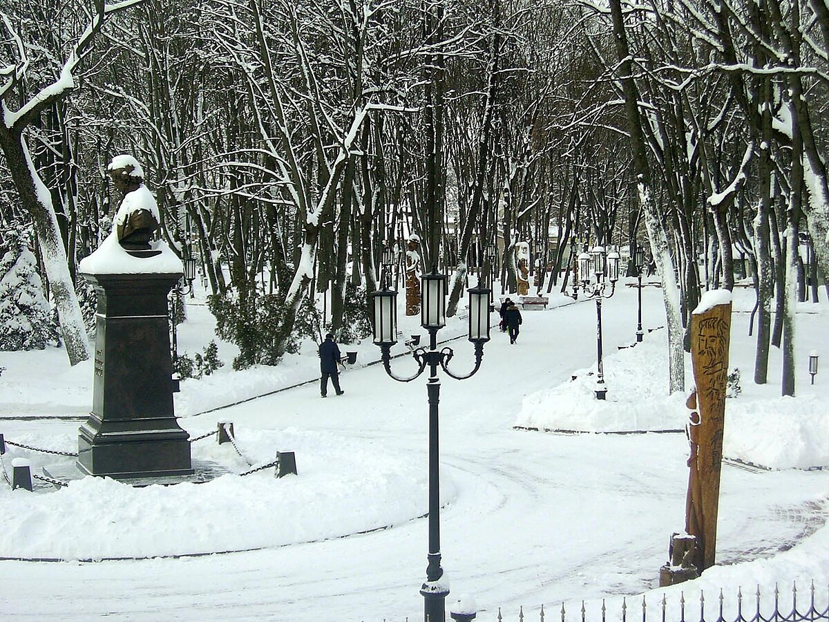 достопримечательности брянска зимой