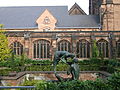 "The Water of Life" sculpture in Chester Cathedral cloister garth (16).JPG