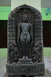 '14. Black Stone Statue at Pakhbirra Musuem in Purulia district.jpg