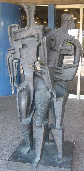 File:'Lotophage', bronze sculpture by Ossip Zadkine, 1961-1962, Tel Aviv Museum of Art, Tel Aviv, Israel.jpg