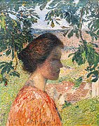 Jeune femme - Henri Martin - Musée de Cahors