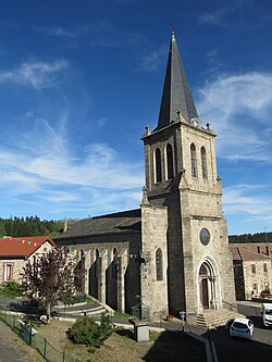 Skyline of Saint-Julien-Molhesabate