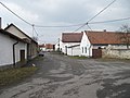 Čeština: Náves v Úlehlích. Okres Strakonice, Česká republika.