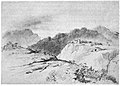 Näkymä vuoristokylään, Mihail Lermontov 1840-1841