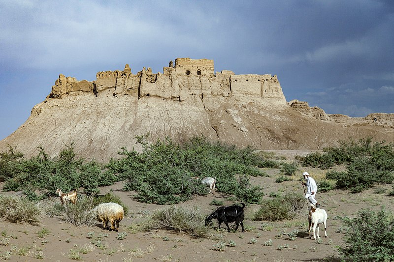 File:قلعه بمپور. نمای غربی.jpg