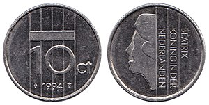 10 centavos, Países Bajos, 1993.jpg