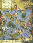 1541-Battle in the war between Shah Isma'il and the King of Shirvan-Shahnama-i-Isma'il.jpg
