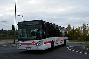 Bus de la ligne C17 à Porte des Alpes.