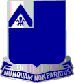 185th Infantry "Nunquom Non Paratus" (Never unprepared)