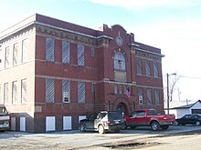 This was the Public School in Pacific Junction and was later the location of a Sitel telemarketing branch. 1914PacificJunction,IAPublicSchool.jpg