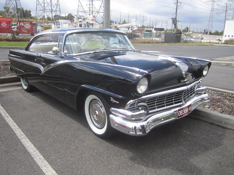 1956 Ford fairlane hardtop convertible #9