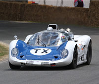 Howmet TX chassis #GTP2 running at the Goodwood Festival of Speed in 2009 1968HowmetTX.jpg