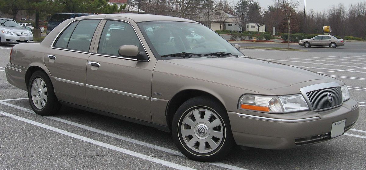 2003-2011 Ford Crown Victoria and Mercury Grand Marquis