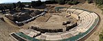 20100913 Teatrul antic Marwneia Rhodope Grecia panoramică 3.jpg