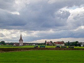 Blick auf Leerstetten von Osten